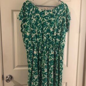 GAP cap sleeve vintage inspired dress